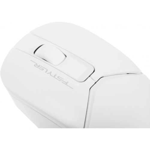 Мышь A4Tech Fstyler FB12 белый оптическая 1200dpi беспров. BT/Radio USB 3but (FB12 WHITE)
