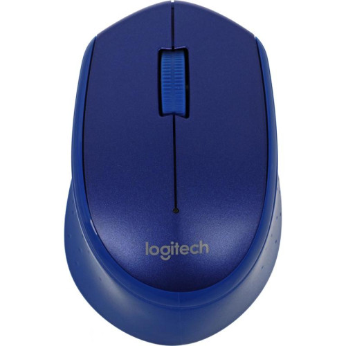 Мышь Logitech M330 Silent Plus синий оптическая 1000dpi silent беспров. USB 2but (910-004925)