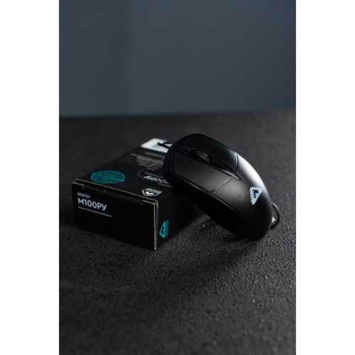 Мышь Мышь компьютерная БЕШТАУ проводная М100РУ Две кнопки и колесо прокрутки, USB, 1200 точек на дюйм, 1,8м, черная