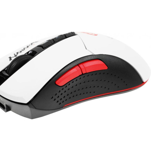 Мышь A4Tech Bloody R90 Plus Naraka белый/рисунок оптическая 5000dpi беспров. USB 7but