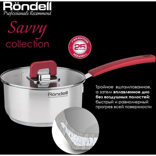 Набор посуды/ Набор посуды Rondell Savvy RDS-1189 10 предметов