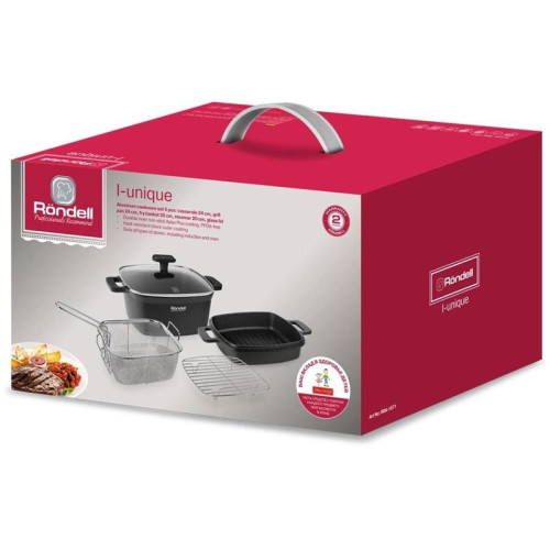 Набор посуды/ Набор посуды Rondell I-unique RDA-1071 5 предметов