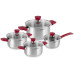 Набор посуды/ Набор посуды Rondell Strike RDS-818 8 предметов Набор посуды/ Набор посуды Rondell Strike RDS-818 8 предметов