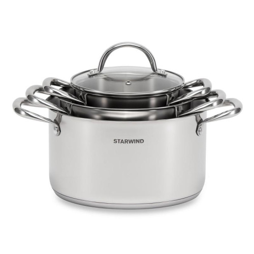 Набор кастрюль/ Набор кастрюль Starwind Chef Family 6 предметов (SW-CH1006)