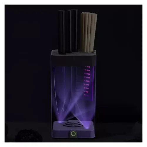 Подставка для ножей с УФ-стерилизацией HuoHou UVC Disinfection Knife Block/ Подставка для ножей с УФ-стерилизацией