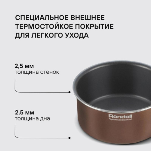 Набор посуды/ Набор посуды Rondell Kortado RDA-1789 7 предметов
