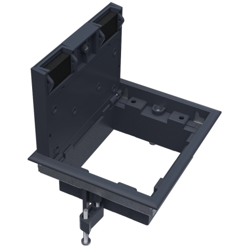 Donel Лючок ревизионный в пол 8 мод., крышка ABS + гальванизированная стальная вставка