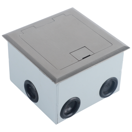 Donel Лючок в пол 3 мод. (1 мод. 45х45 мм. + 1 мод. 22.5х45 мм.), нержавеющая сталь, (с уст. набором)