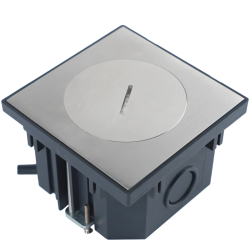 Donel Лючок в пол 2 мод. (1 мод. 45х45 мм), нержавеющая сталь, IP65