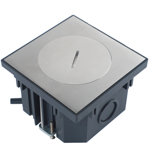 Donel Лючок в пол 2 мод. (1 мод. 45х45 мм), нержавеющая сталь, IP65