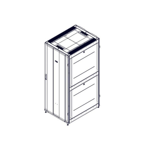 Шкаф Systeme Electric, серия Uniprom, 42U-800/1070, боковые панели 4шт, черный Шкаф Systeme Electric, серия Uniprom, 42U-800/1070, боковые панели 4шт, черный