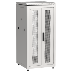 ITK LINEA N 24U 600х600мм распаш. перф. дв. задн. перф. сер.