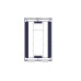 Systeme Electric mounting cabinet, Uniprom series, 42U-750/1200, 4pcs side panels, black