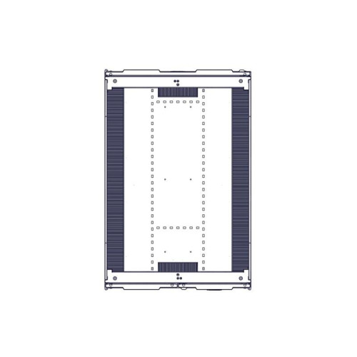 Шкаф Systeme Electric, серия Uniprom, 48U-800/1200, боковые панели 4шт, черный