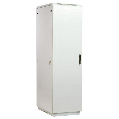 Шкаф серверный ЦМО (ШТК-М-42.6.10-3ААА) напольный 42U 600x1000мм пер.дв.металл задн.дв.стал.лист 2 бок.пан. направл.под закл.гайки 1010кг серый 855мм 115.3кг 180град. 2030мм