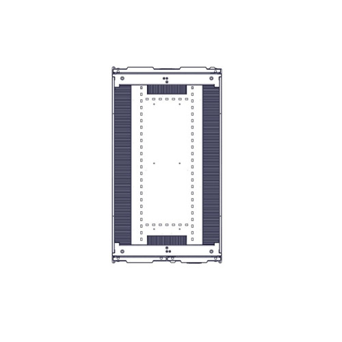 Шкаф Systeme Electric, серия Uniprom, 48U-600/1070, боковые панели 4шт, черный