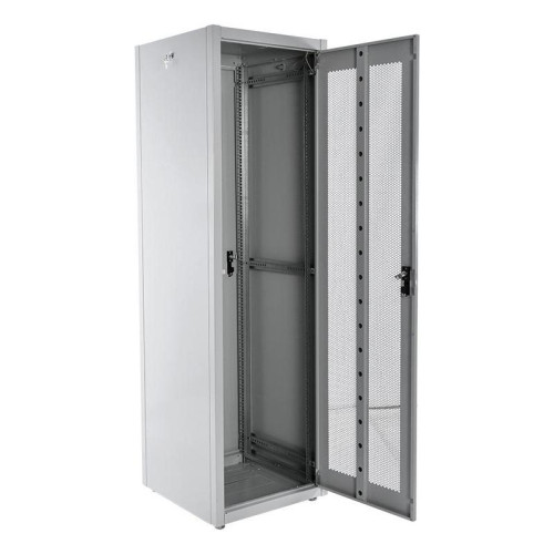 Шкаф коммутационный ЦМО (ШТК-Э-42.8.8-44АА) напольный 42U 800x800мм пер.дв.перфор. задн.дв.перфор. 2 бок.пан. направл.под закл.гайки 710кг серый 715мм 105кг 180град. 1987мм IP20 сталь