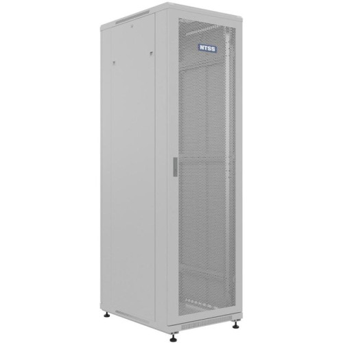 Шкаф серверный NTSS Премиум (NTSS-R42U6080PD/PD) напольный 42U 600x800мм пер.дв.перфор. задн.дв.перфор. 900кг серый 710мм 63кг 1987мм IP20 сталь