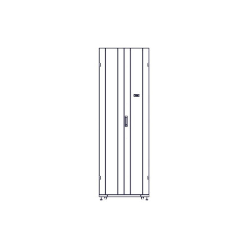 Шкаф Systeme Electric, серия Uniprom, 48U-750/1070, боковые панели 4шт, черный