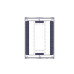 Шкаф Systeme Electric, серия Uniprom, 48U-750/1070, боковые панели 4шт, черный