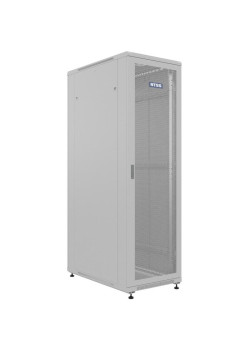 Шкаф серверный NTSS Премиум (NTSS-R42U60100PD/PDD) напольный 42U 600x1000мм пер.дв.перфор. задн.дв.перфор.2-хст. 900кг серый 910мм 111кг 120град. 1987мм IP20 сталь