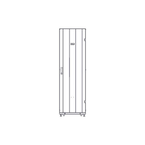 Шкаф Systeme Electric, серия Uniprom, 42U-600/1070, боковые панели 4шт, черный