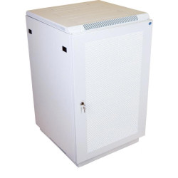 Шкаф коммутационный ЦМО (ШТК-М-18.6.8-4ААА) напольный 18U 600x800мм пер.дв.перфор. задн.дв.стал.лист 2 бок.пан. 270кг серый 655мм 57.4кг 180град. 960мм