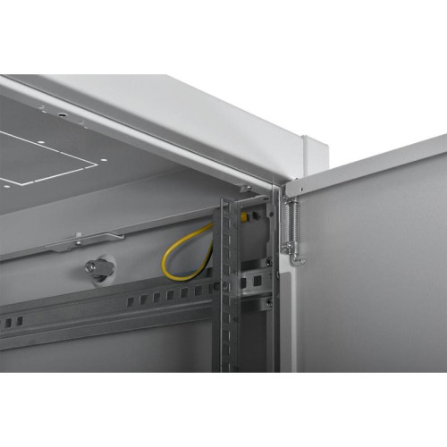 Шкаф коммутационный ЦМО (ШТК-Э-42.8.8-44АА) напольный 42U 800x800мм пер.дв.перфор. задн.дв.перфор. 2 бок.пан. направл.под закл.гайки 710кг серый 715мм 105кг 180град. 1987мм IP20 сталь