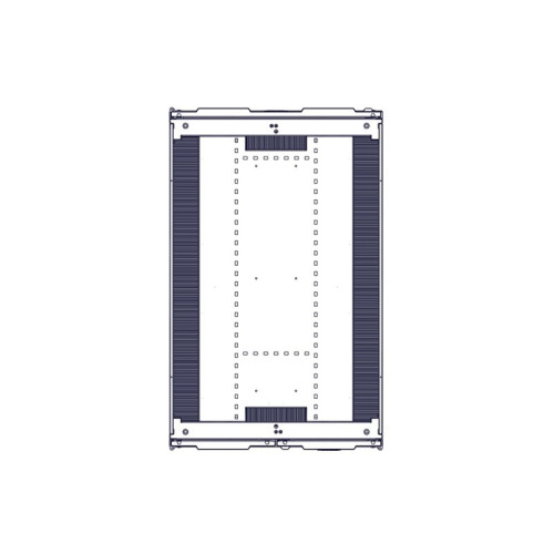 Шкаф Systeme Electric, серия Uniprom, 48U-750/1200, боковые панели 4шт, черный