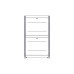 Systeme Electric mounting cabinet, Uniprom series, 42U-600/1200, 4pcs side panels, black