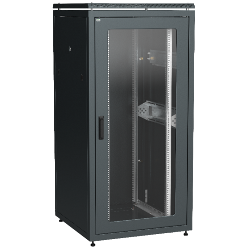 ITK LINEA N 33U 800х800мм стекл. пер. дв. задн. металл. чер.