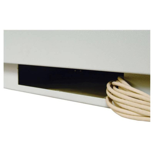 Шкаф коммутационный ЦМО (ШТК-М-42.6.6-4ААА) напольный 42U 600x600мм пер.дв.перфор. задн.дв.стал.лист 2 бок.пан. направл.под закл.гайки 1010кг серый 455мм 96.3кг 180град. 2030мм