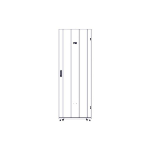 Шкаф Systeme Electric, серия Uniprom, 48U-800/1070, боковые панели 4шт, черный