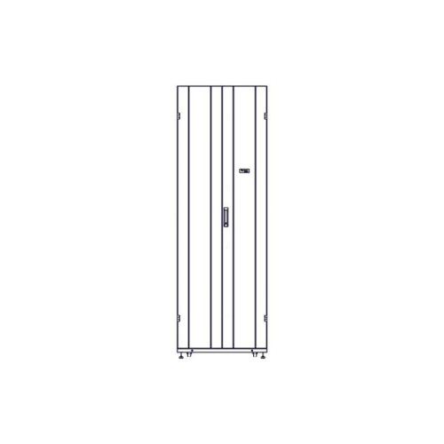 Шкаф Systeme Electric, серия Uniprom, 48U-750/1070, боковые панели 4шт, черный
