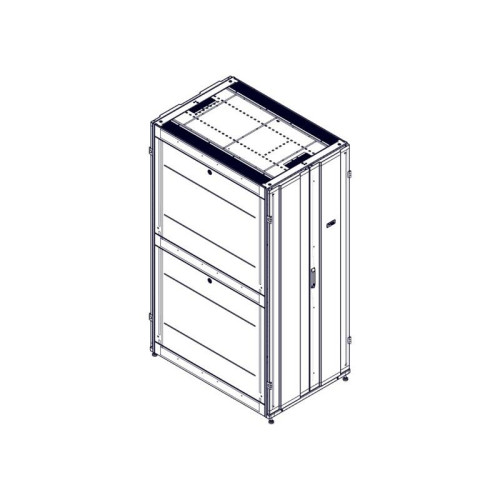 Шкаф Systeme Electric, серия Uniprom, 42U-800/1200, боковые панели 4шт, черный Шкаф Systeme Electric, серия Uniprom, 42U-800/1200, боковые панели 4шт, черный