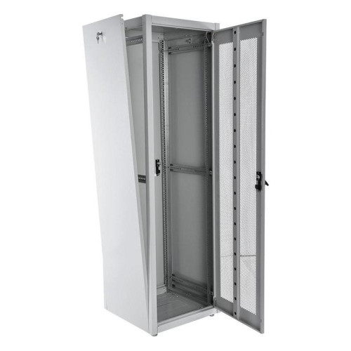 Шкаф коммутационный ЦМО (ШТК-Э-42.8.8-44АА) напольный 42U 800x800мм пер.дв.перфор. задн.дв.перфор. 2 бок.пан. направл.под закл.гайки 710кг серый 715мм 105кг 180град. 1987мм IP20 сталь