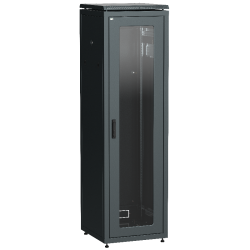 ITK LINEA N 47U 600х600мм стек. пер. дв. чер.