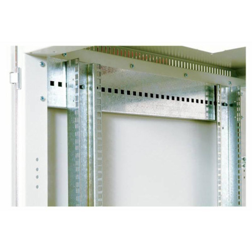 Шкаф коммутационный ЦМО (ШТК-М-18.6.8-1ААА) напольный 18U 600x800мм пер.дв.стекл задн.дв.стал.лист 2 бок.пан. направл.под закл.гайки 270кг серый 655мм 56.1кг 180град. 960мм
