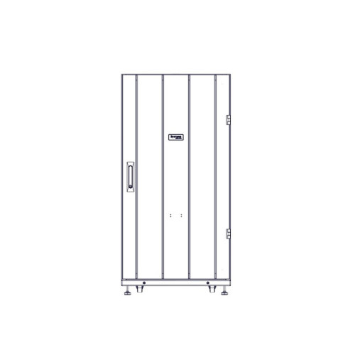Шкаф Systeme Electric, серия Uniprom, 24U-600/1070, боковые панели 2шт, черный