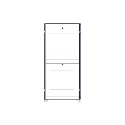 Шкаф Systeme Electric, серия Uniprom, 48U-600/1070, боковые панели 4шт, черный Шкаф Systeme Electric, серия Uniprom, 48U-600/1070, боковые панели 4шт, черный