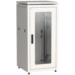 ITK LINEA N 28U 600х800мм стек. пер. дв. зад. мет. сер.