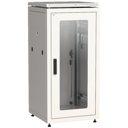 ITK LINEA N 28U 600х800мм стек. пер. дв. зад. мет. сер.
