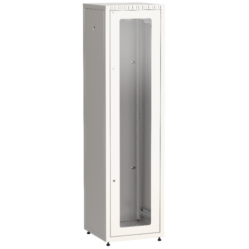 ITK LINEA E 47U 600х600мм стекл. пер. дв. задн. метал. сер.
