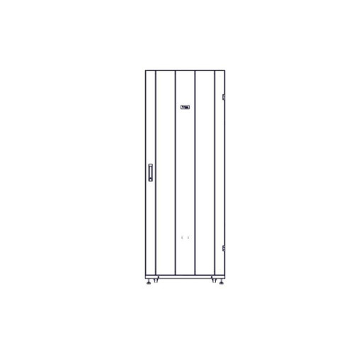 Шкаф Systeme Electric, серия Uniprom, 42U-750/1070, боковые панели 4шт, черный