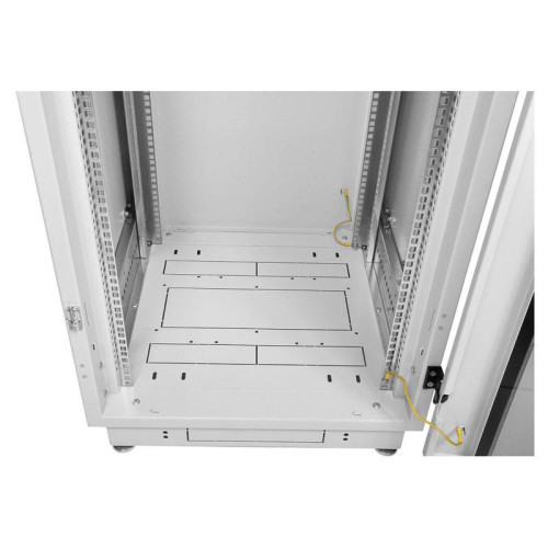 Шкаф коммутационный ЦМО (ШТК-М-42.6.8-44АА) напольный 42U 600x800мм пер.дв.перфор. задн.дв.перфор. 2 бок.пан. 650кг серый