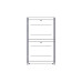 Systeme Electric mounting cabinet, Uniprom series, 42U-600/1200, 4pcs side panels, black