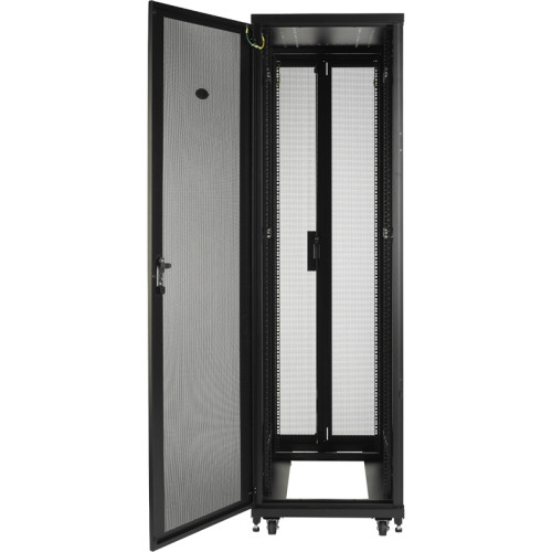 Шкаф/ NetShelter SV 42U 600mm Wide x 1200mm Deep Enclosure with Sides Black