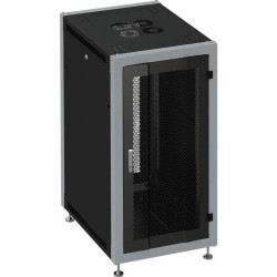 Шкаф коммутационный Sysmatrix (SL 6622.933 ) напольный 22U 600x600мм пер.дв.перфор. задн.дв.перфор. 800кг черный 450мм 51кг 180град. 1100мм IP20 металл