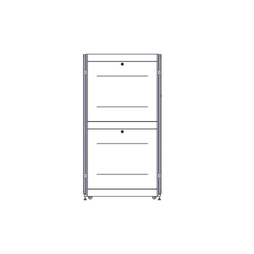 Шкаф Systeme Electric, серия Uniprom, 42U-800/1070, боковые панели 4шт, черный Шкаф Systeme Electric, серия Uniprom, 42U-800/1070, боковые панели 4шт, черный