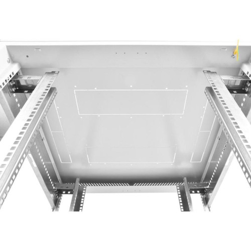 Шкаф коммутационный ЦМО (ШТК-М-42.8.8-4ААА) напольный 42U 800x800мм пер.дв.перфор. задн.дв.стал.лист 2 бок.пан. 1010кг белый 655мм 123.1кг 180град. 2030мм